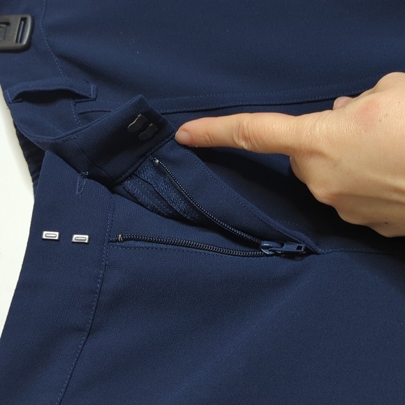 Joie Charlotte C Jogger Pants Side Zipper Pockets Zip Fly Elasticized Hem L - Picture 7 of 10